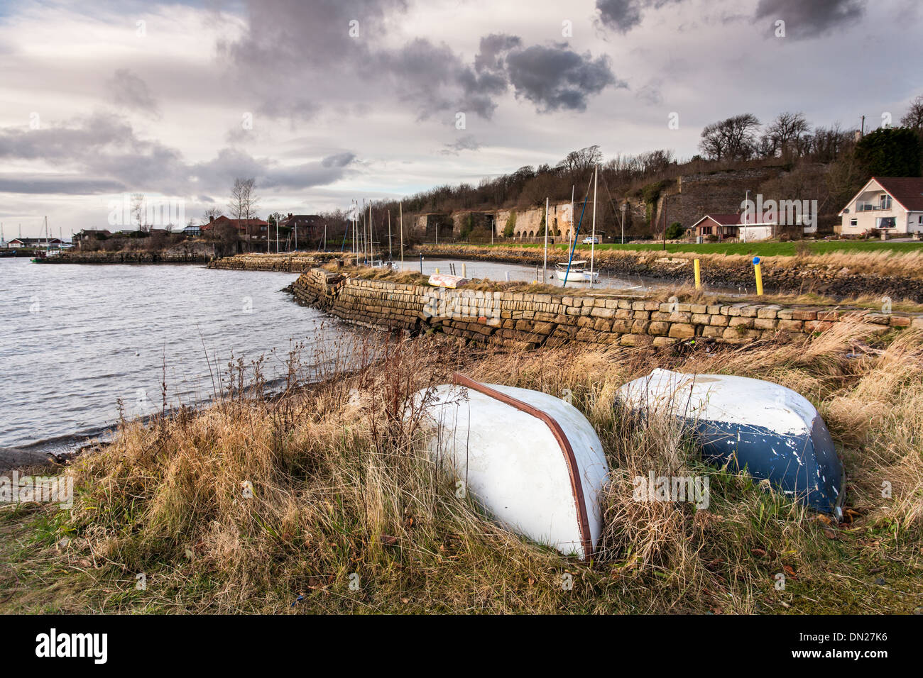 Charletown Harbour, Fifeshire, Scotland Stock Photo Alamy