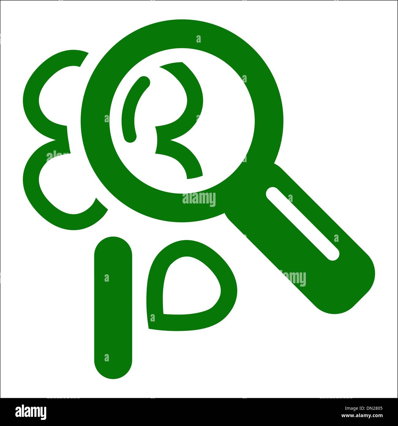 Vector illustration of single flower icon Stock Vector Image & Art - Alamy