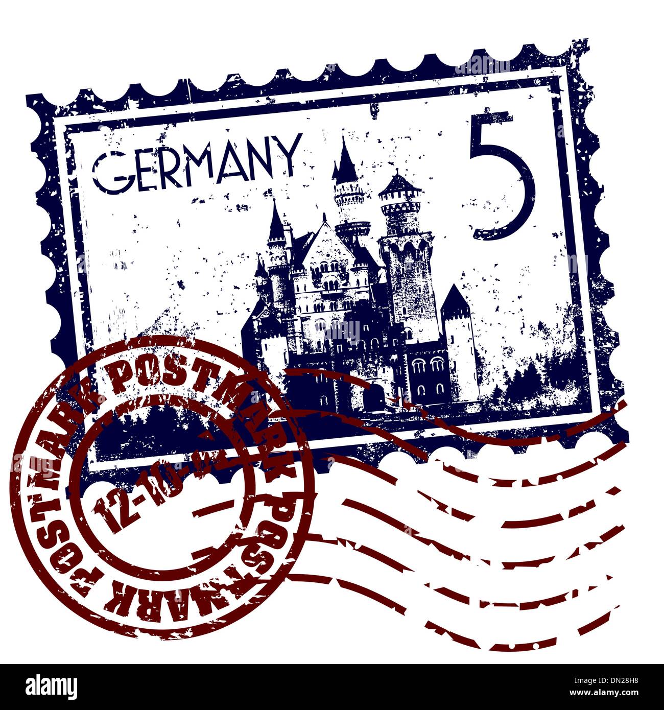 Vector illustration of isolated Germany icon Stock Vector Image & Art ...
