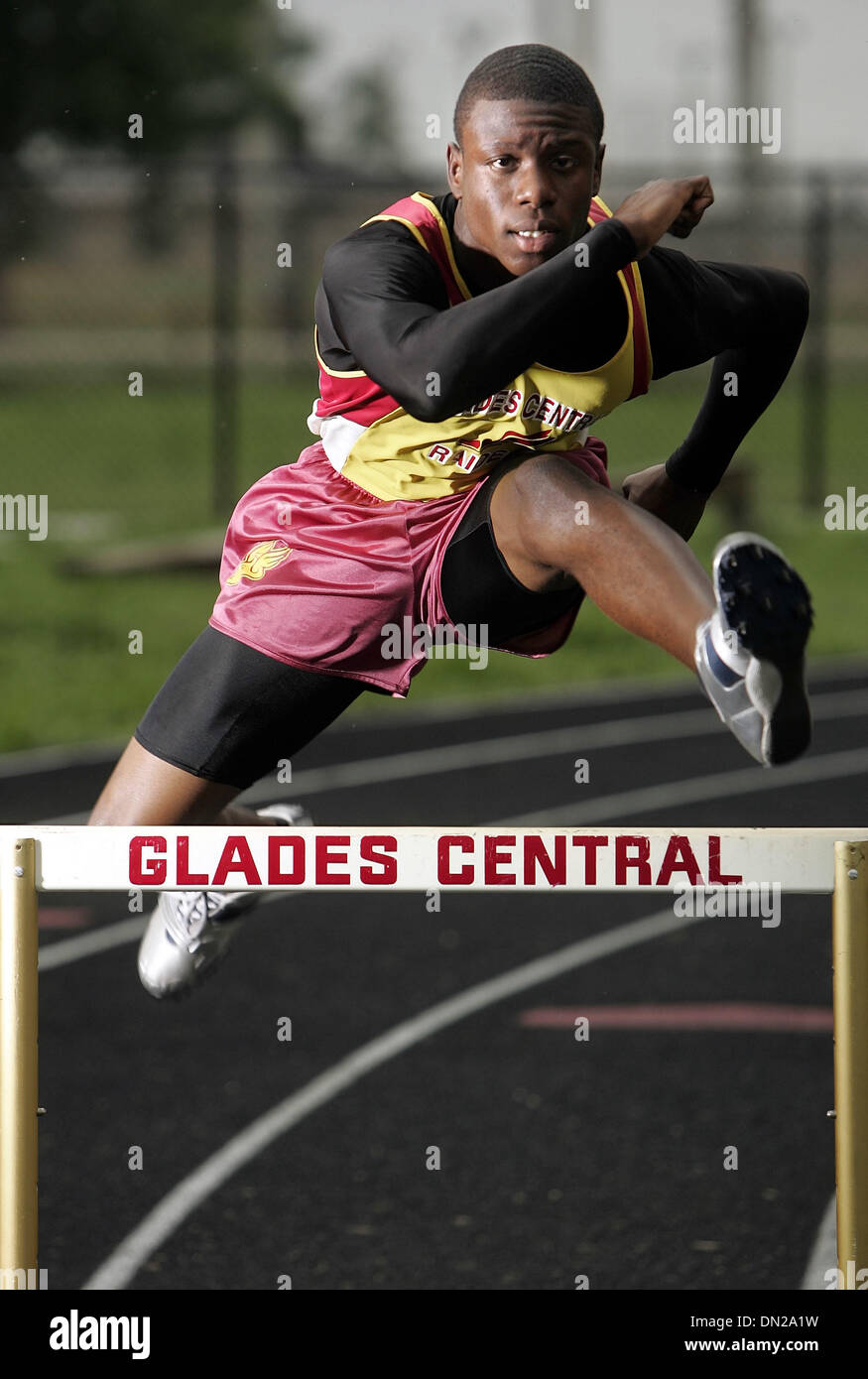 May 26, 2006; Belle Glade, FL, USA; Glades Central High School track