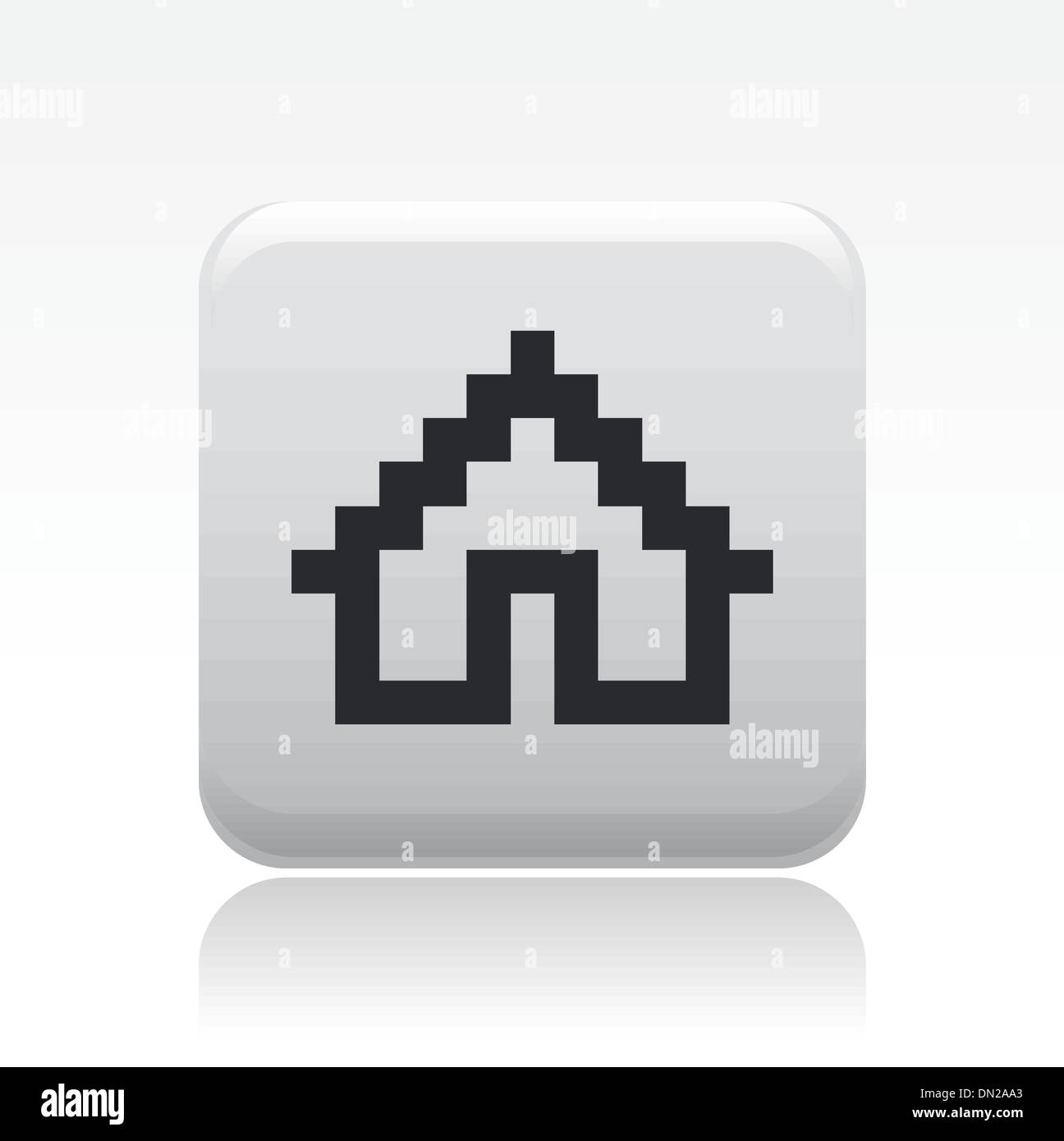 Vector illustration of single pixel icon Stock Vector Image & Art - Alamy