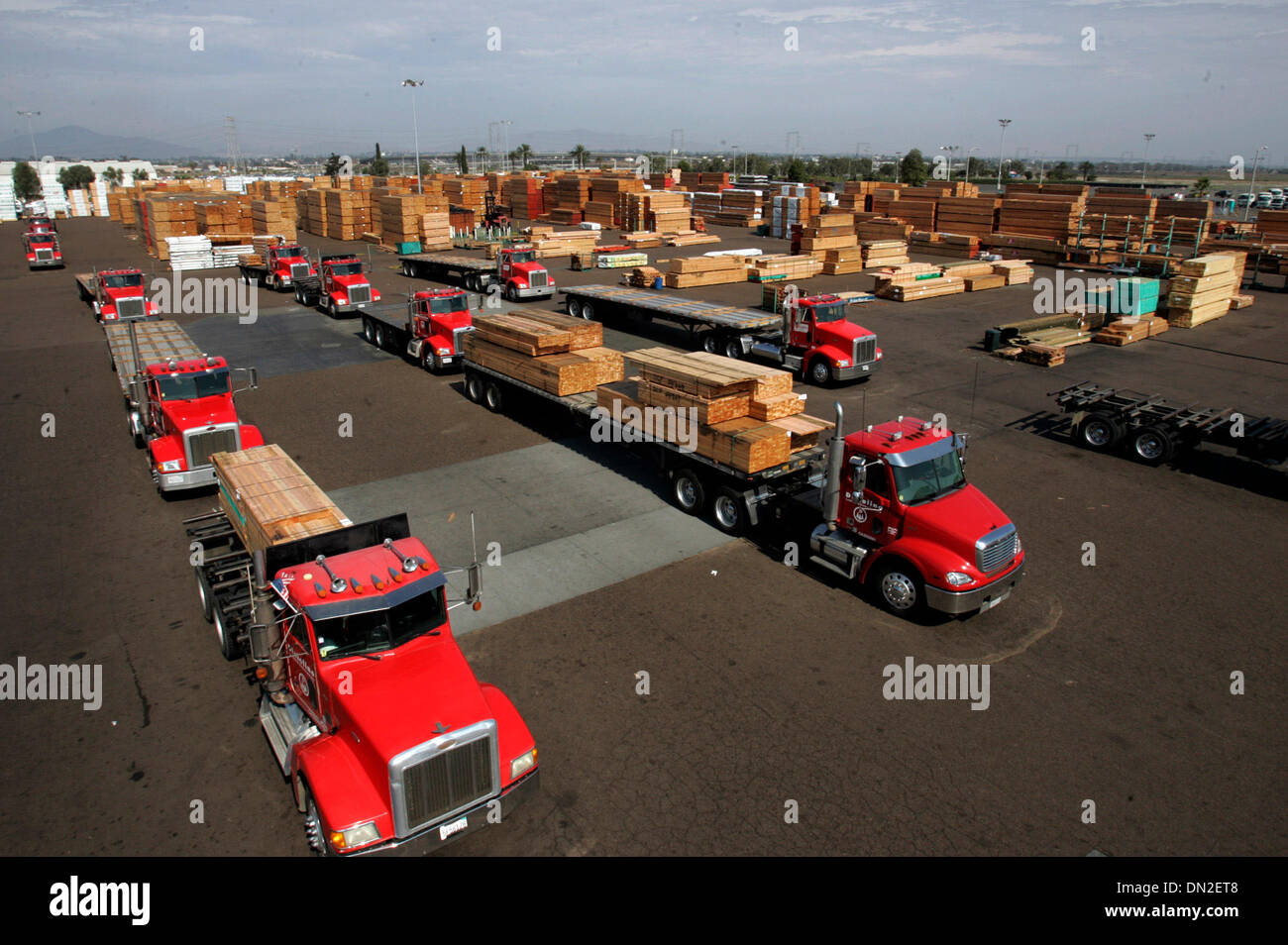 Aug 10, 2006; National City, CA, USA; Dixieline Lumber's processing and