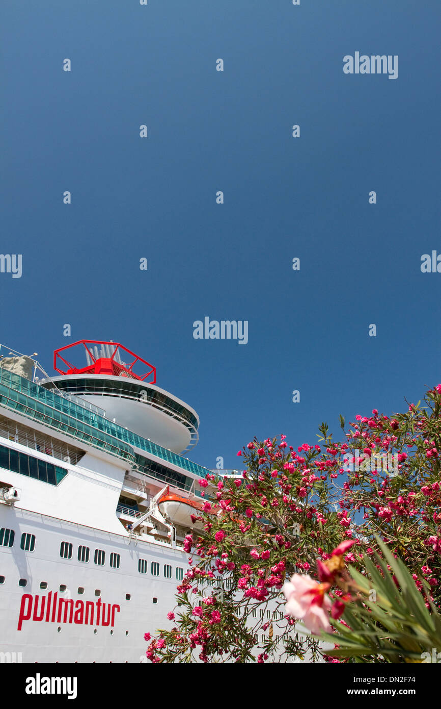 A Pullmantur cruise ship. Stock Photo