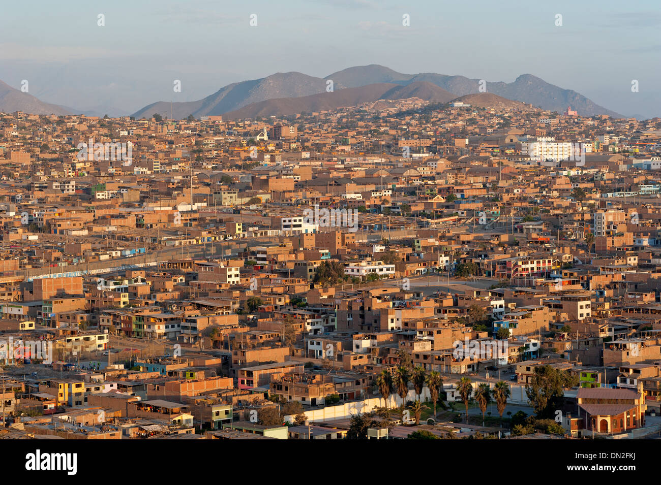 Lima cityscape Stock Photo