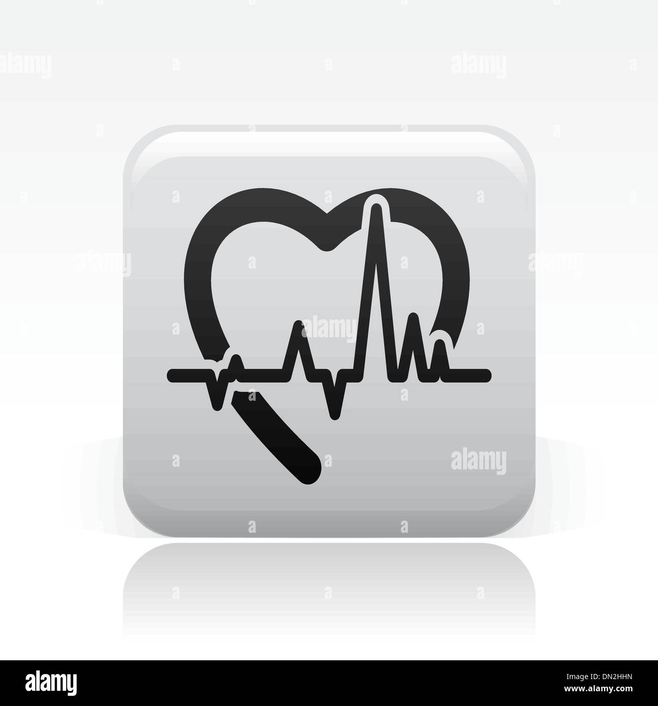 Vector illustration of single healt icon Stock Vector Image & Art - Alamy