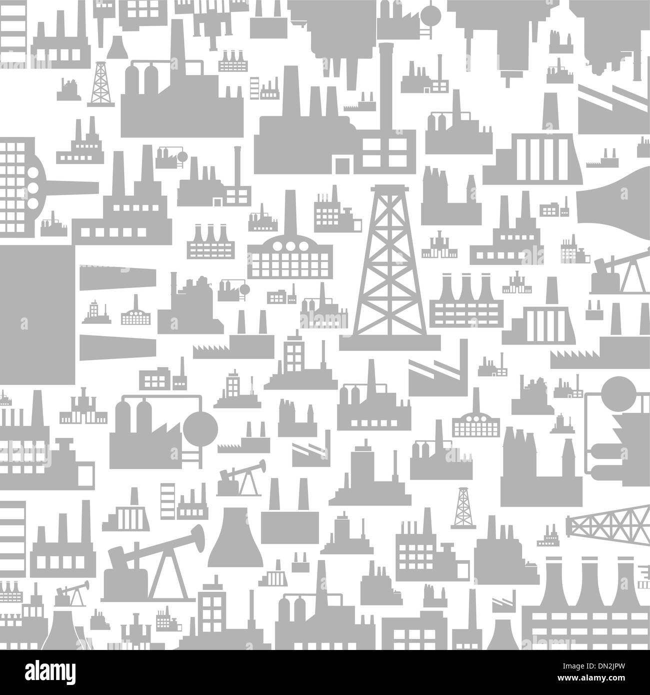 Background the industry3 Stock Vector