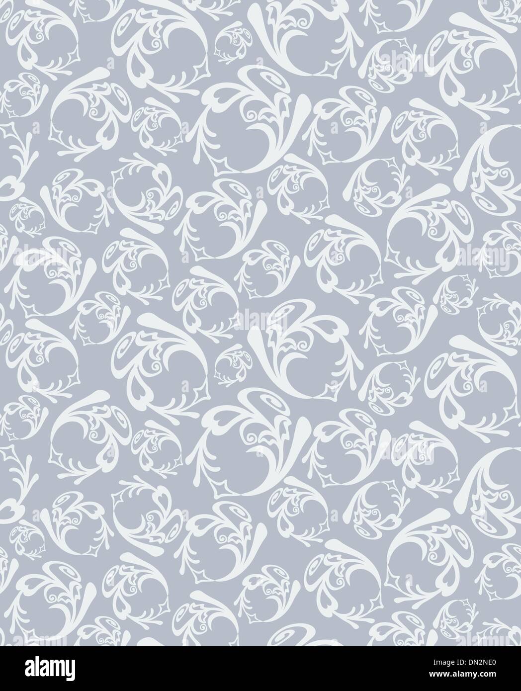 Seamless pattern wallpaper vintage grey hi-res stock photography and images  - Alamy