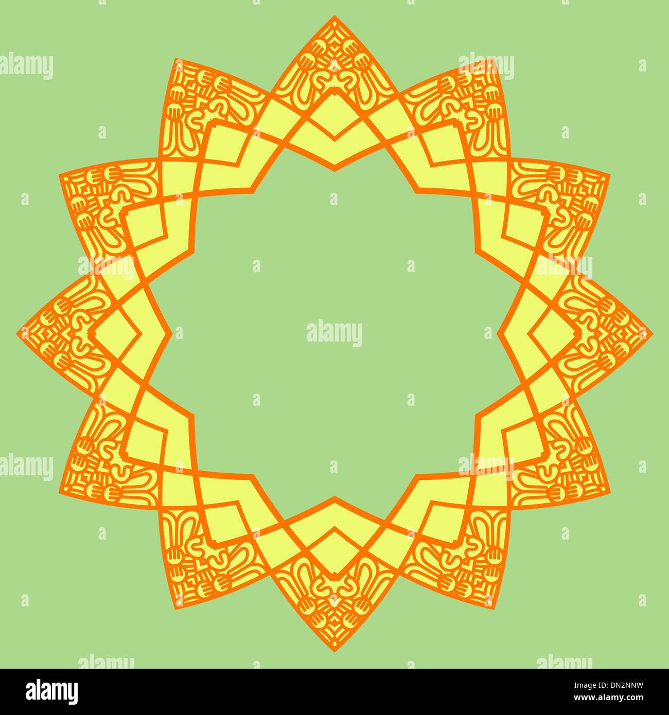 Vector round decorative design element Stock Vector Image & Art - Alamy