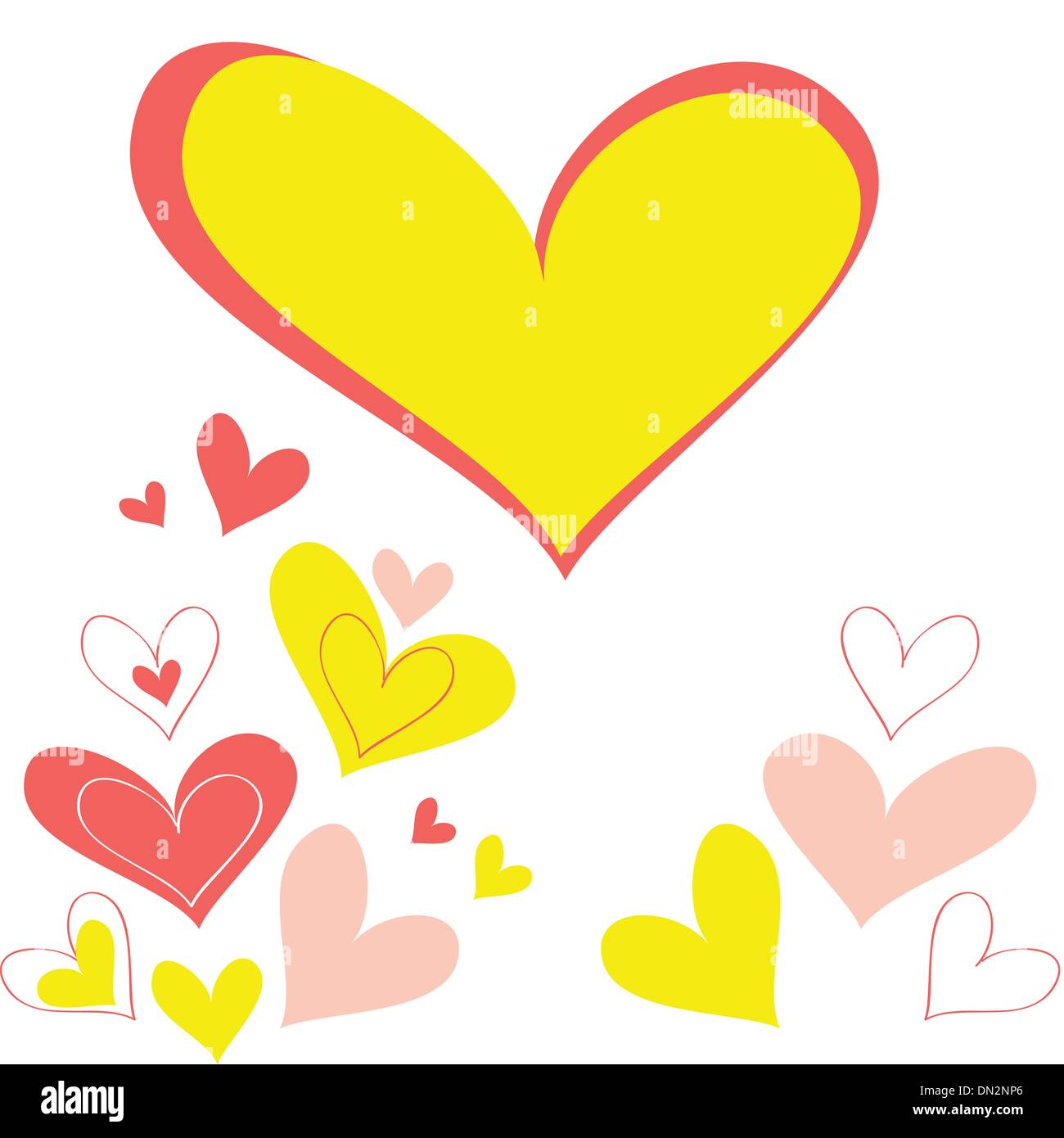 vector background heart Stock Vector Image & Art - Alamy