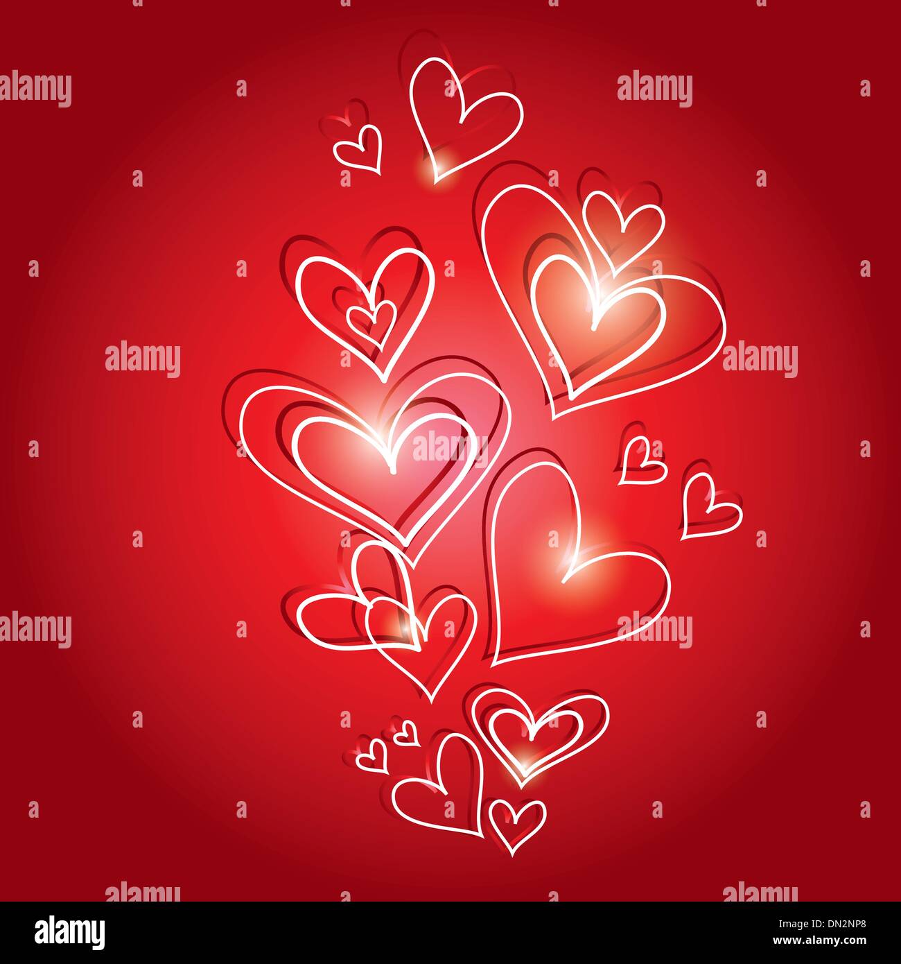 vector background heart Stock Vector Image & Art - Alamy
