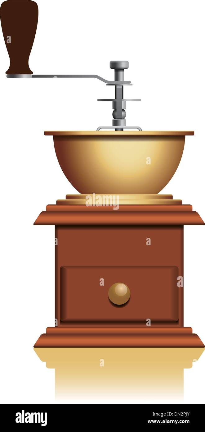 Coffee Grinder Stock Vector Image & Art Alamy