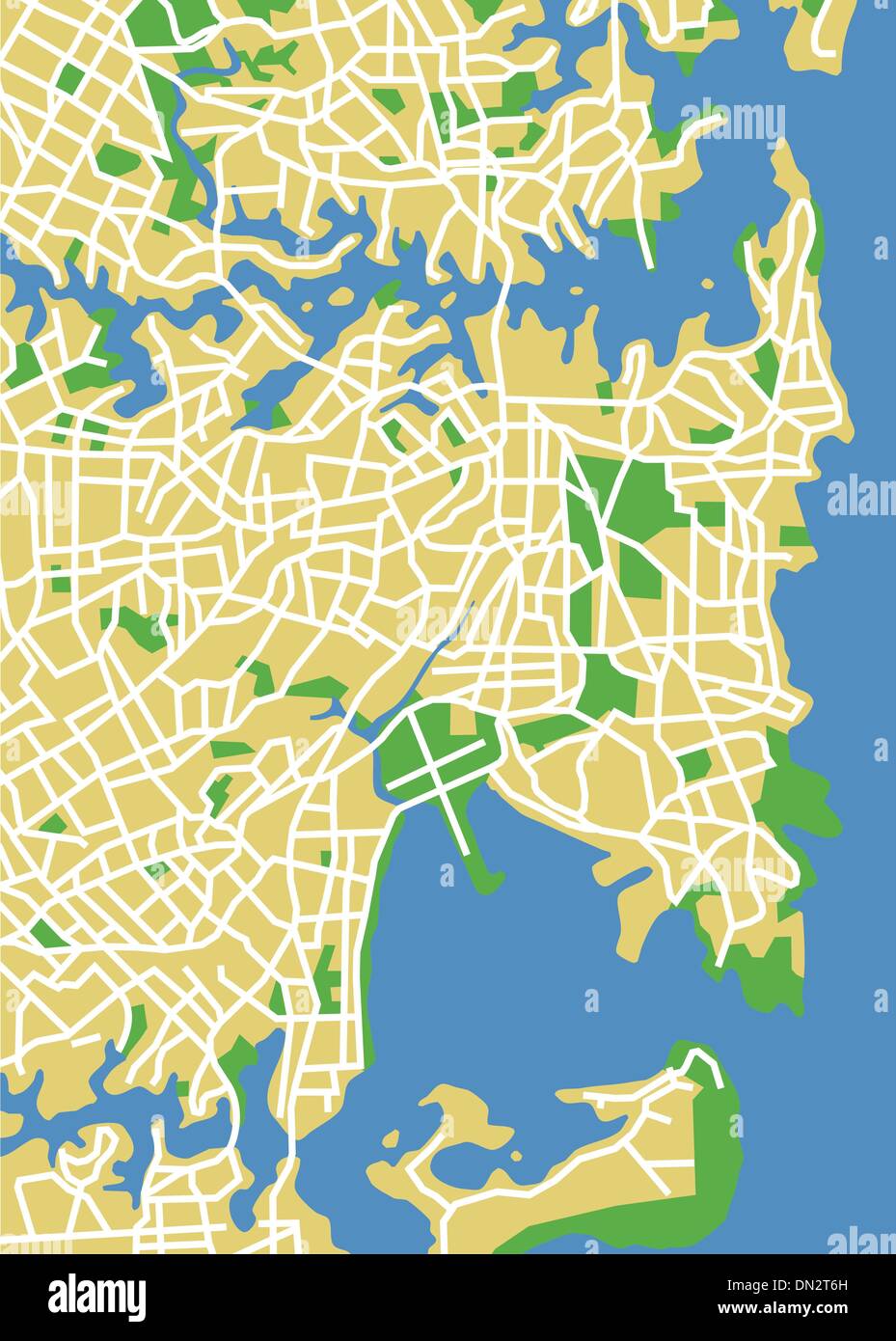 Map sydney australia hi-res stock photography and images - Alamy