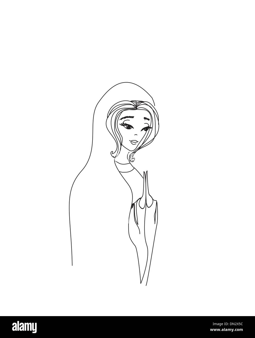 Sacred and solemn Black and White Stock Photos & Images Alamy