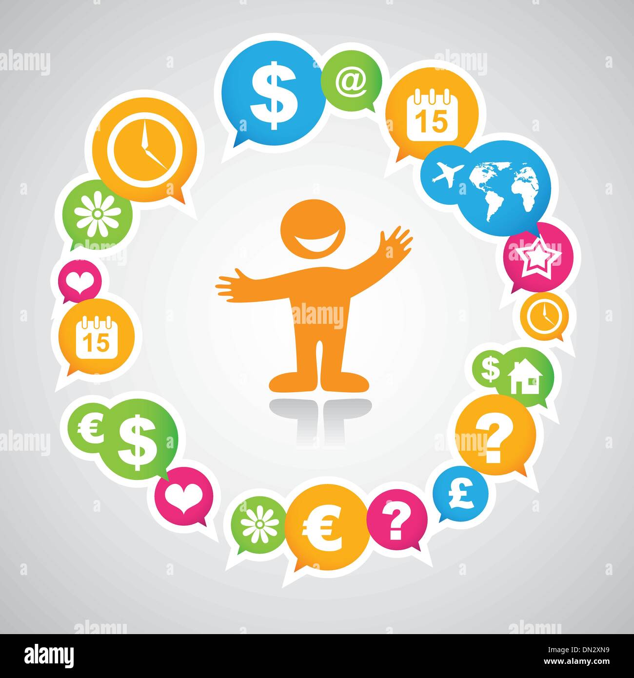 business-plan Stock Vector