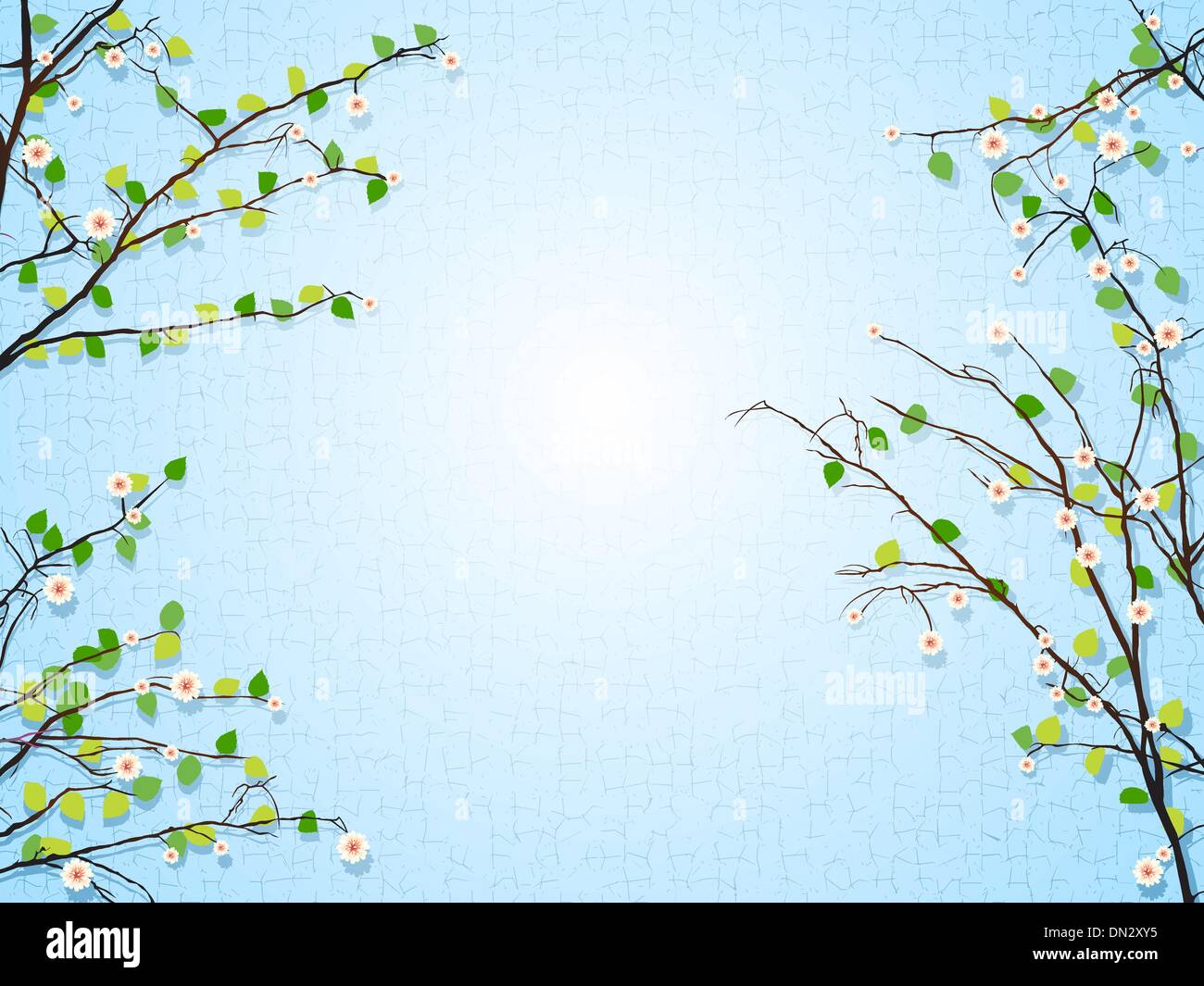 Floral tree illustration Stock Vector Image & Art - Alamy