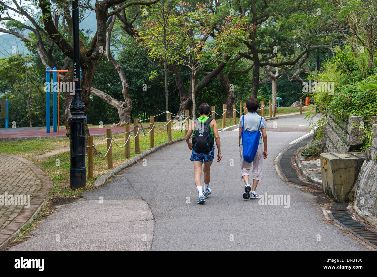 Hong kong walkers hires stock photography and images Alamy