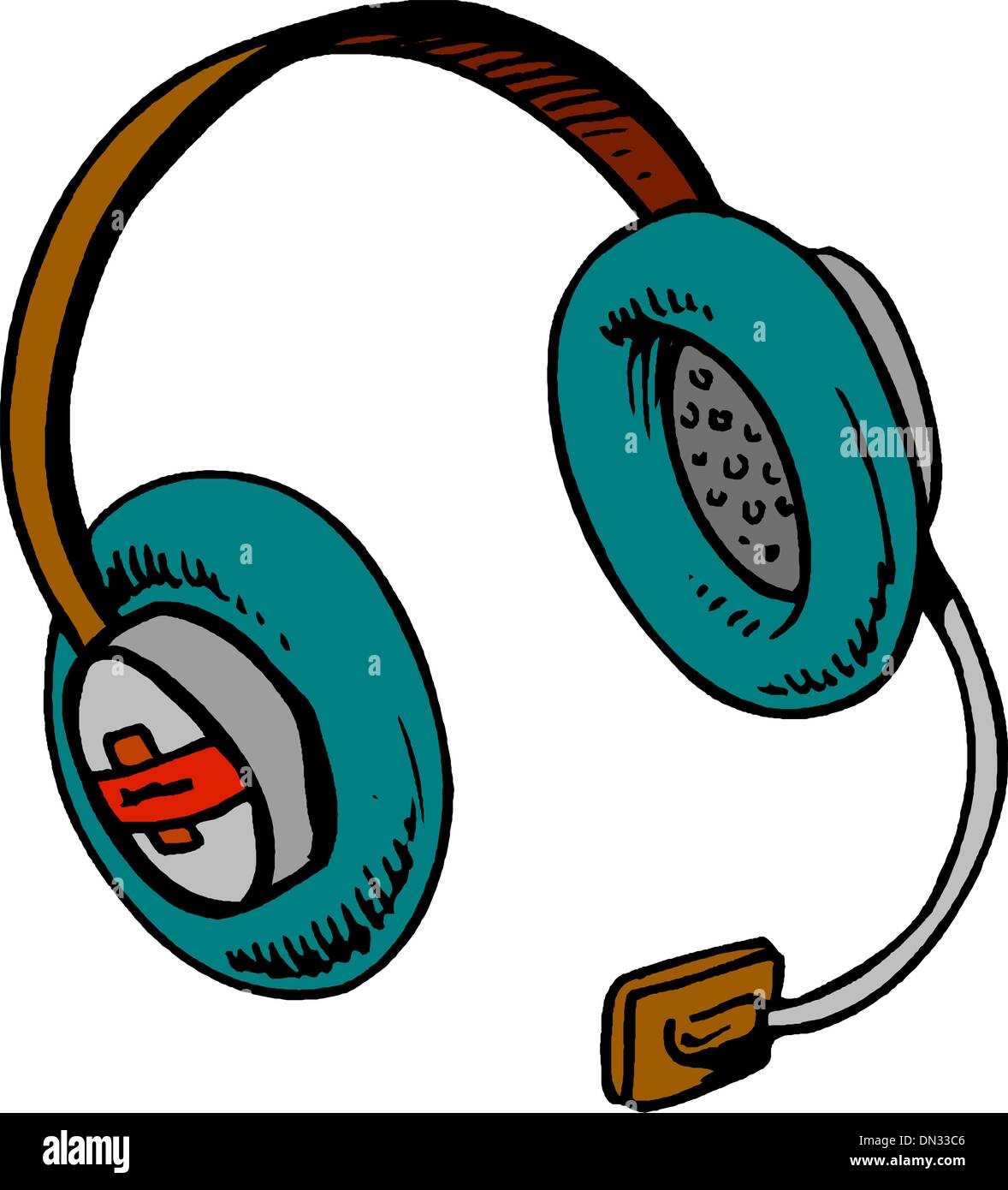 Headphones vector vectors hires stock photography and images Alamy