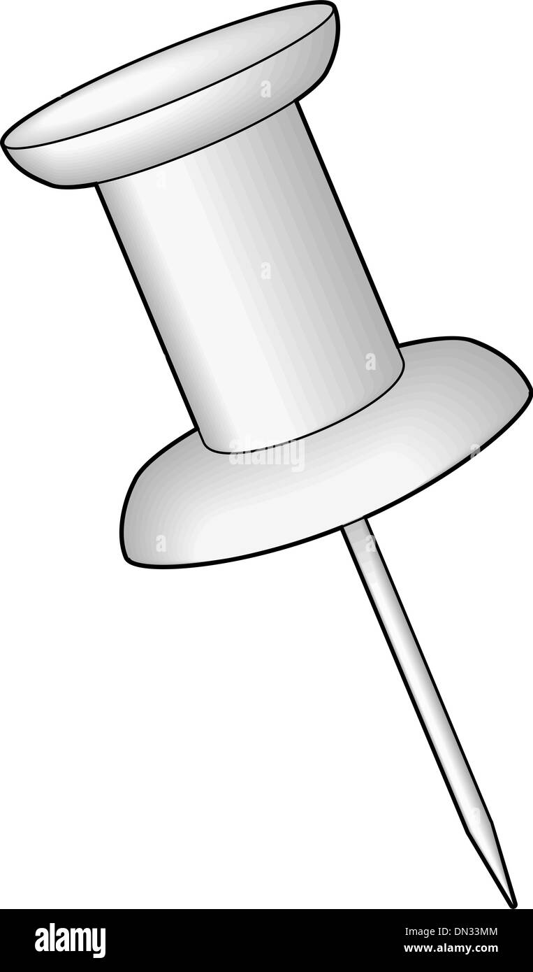 Vector push pin Stock Vector Image & Art Alamy