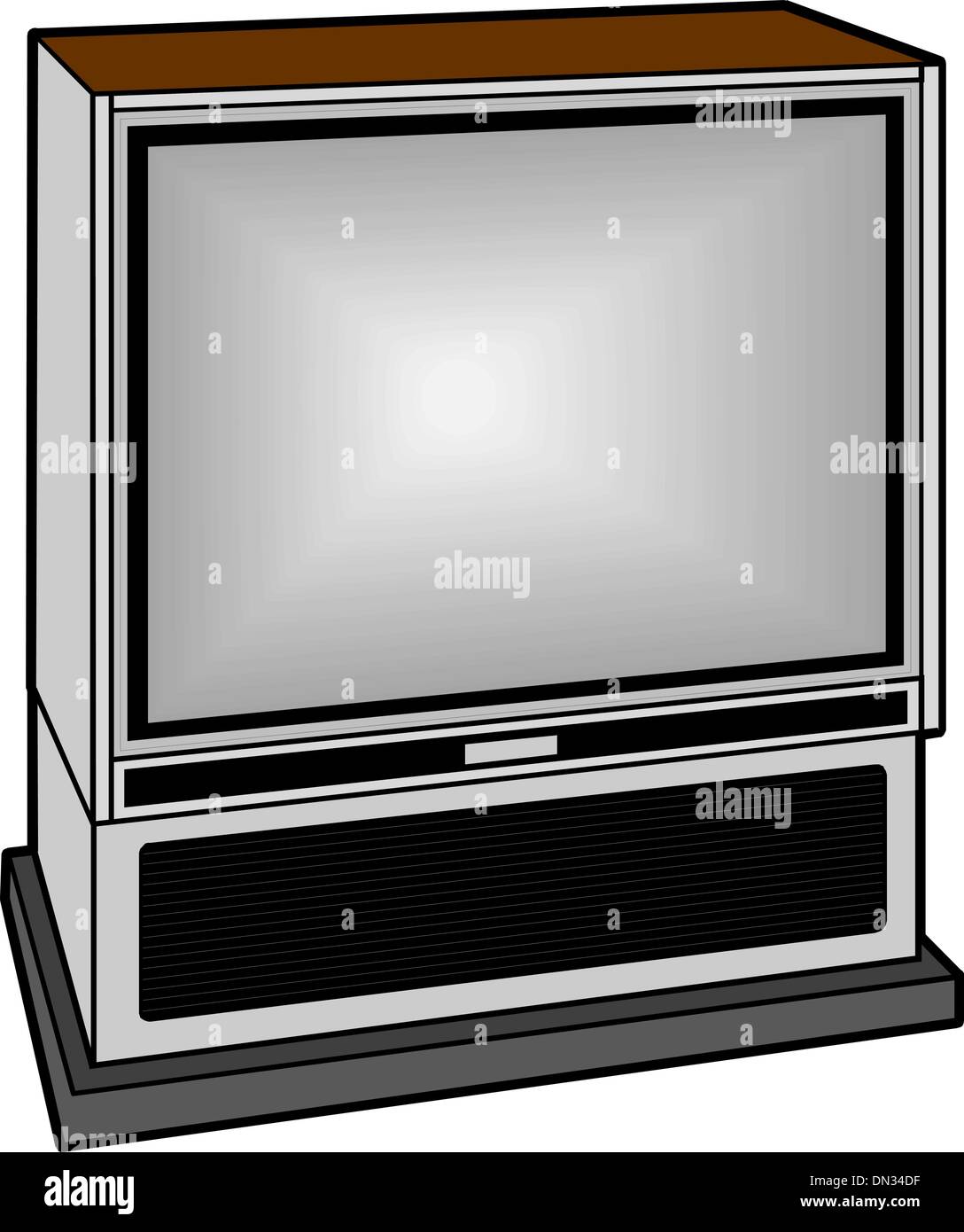 TV vector Stock Vector