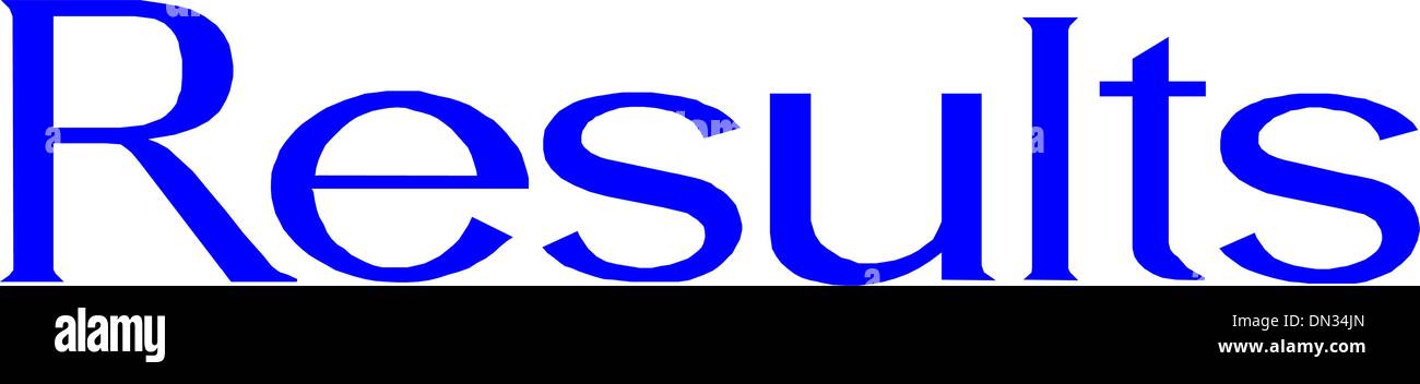 Results Stock Vector Images - Alamy