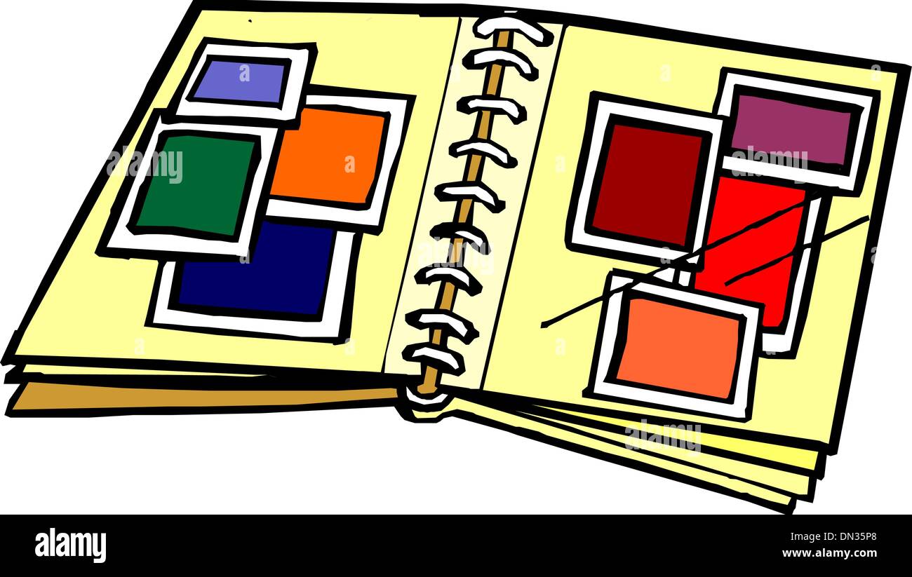 Vector illustration of an open book Stock Vector Image & Art - Alamy