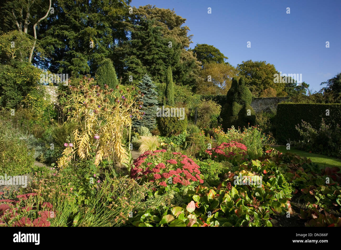 National Trust Scotland greenbank garden glasgow Stock Photo