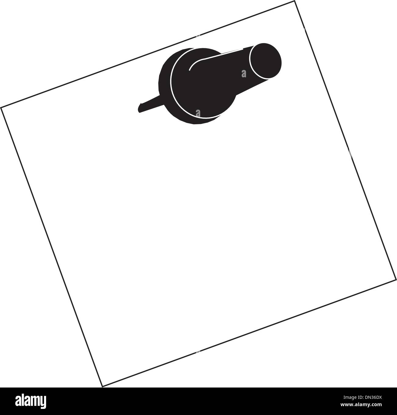 Post It Note Paper Vector Stock Vector Image Art Alamy