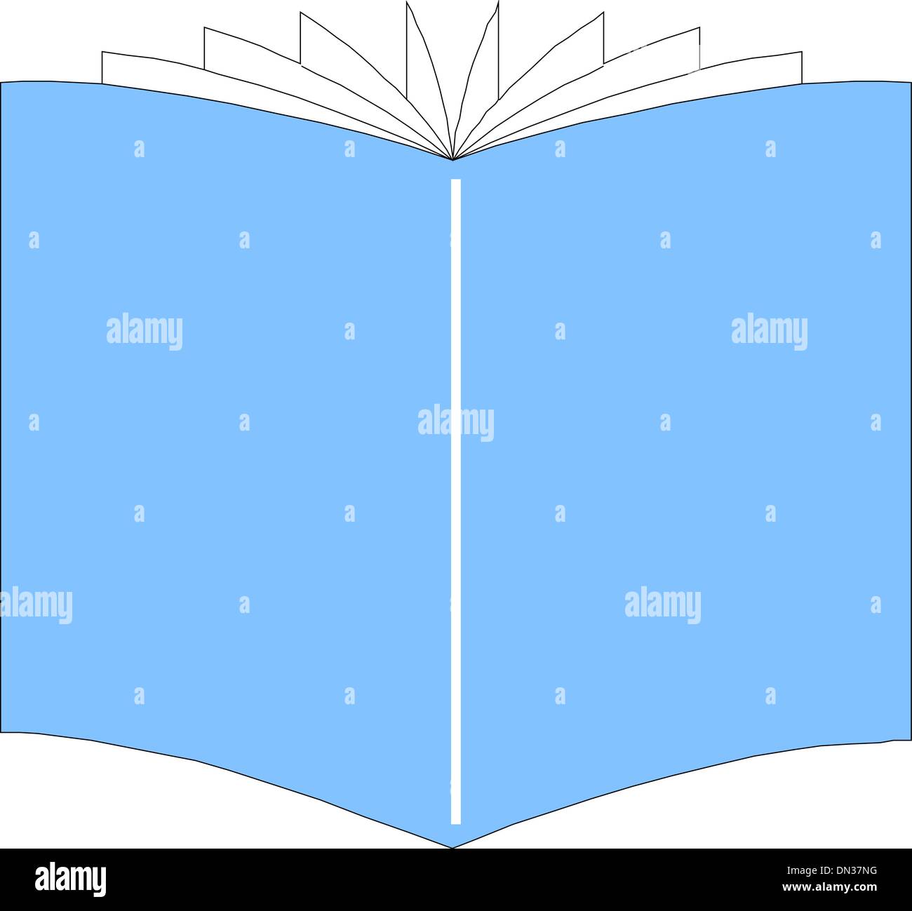 Opened book Stock Vector
