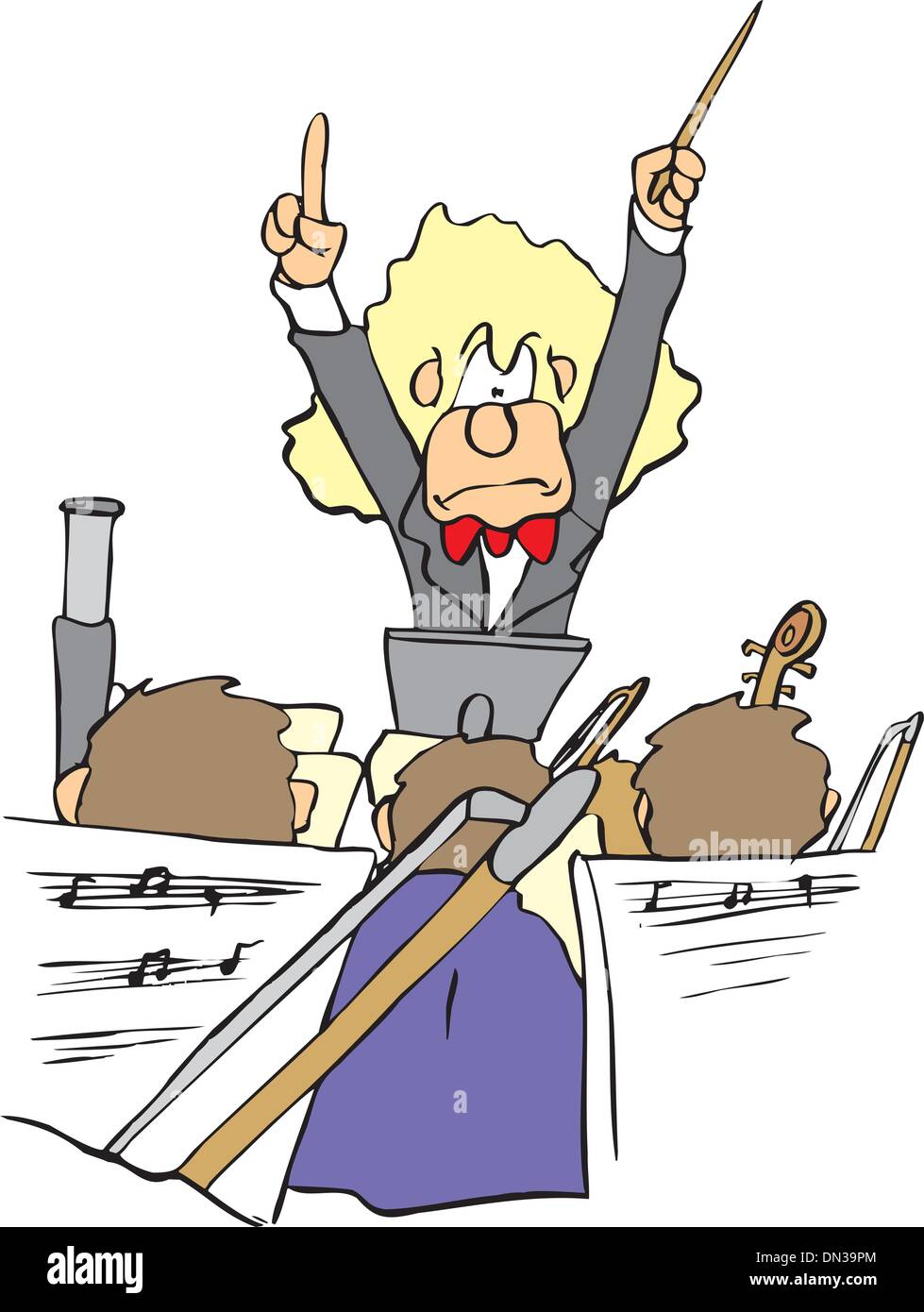 Conductor tuxedo Stock Vector Images - Alamy