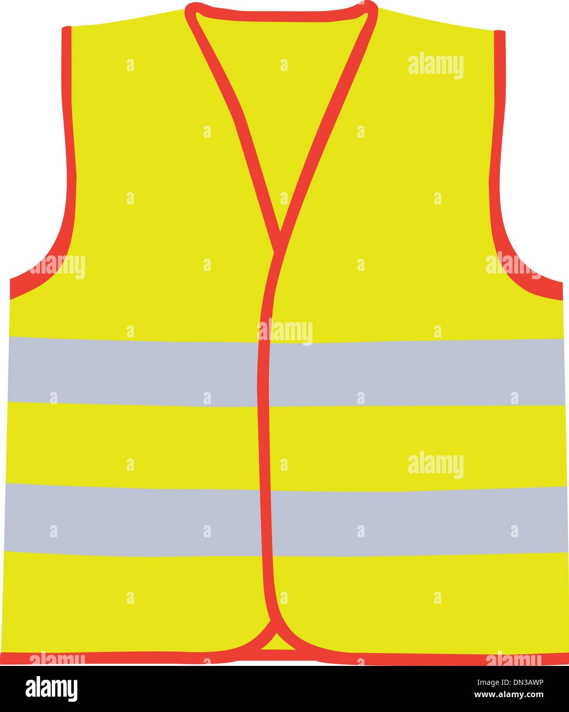 Safety vest Stock Vector