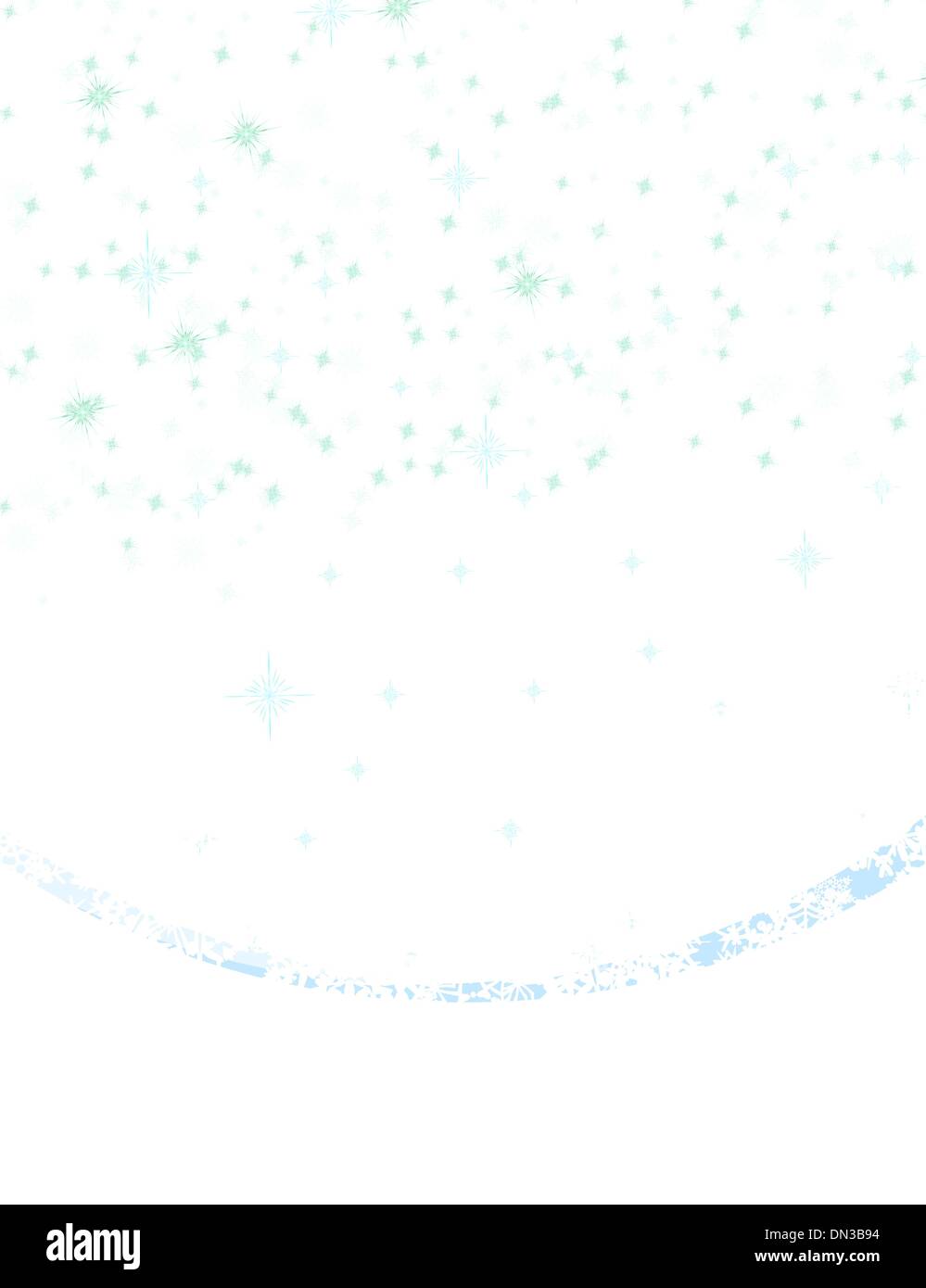 Blue background with snowflakes. EPS 8 Stock Vector Image & Art - Alamy