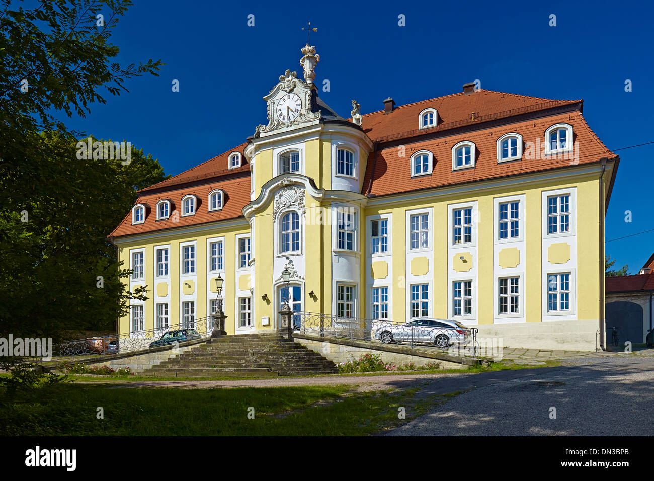 Castle Choren, Mochau, Mittelsachsen District, Saxony, Germany Stock Photo
