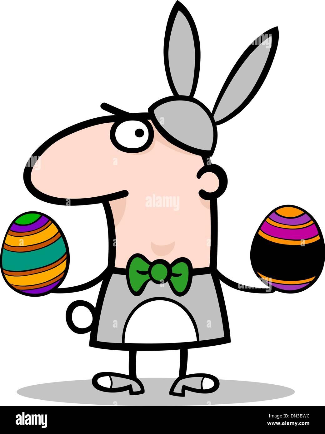 Man in easter bunny costume hi-res stock photography and images - Alamy