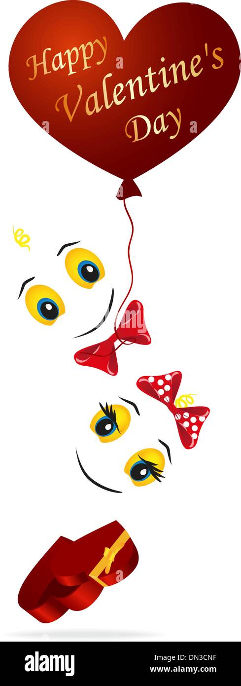 love Smileys Stock Vector