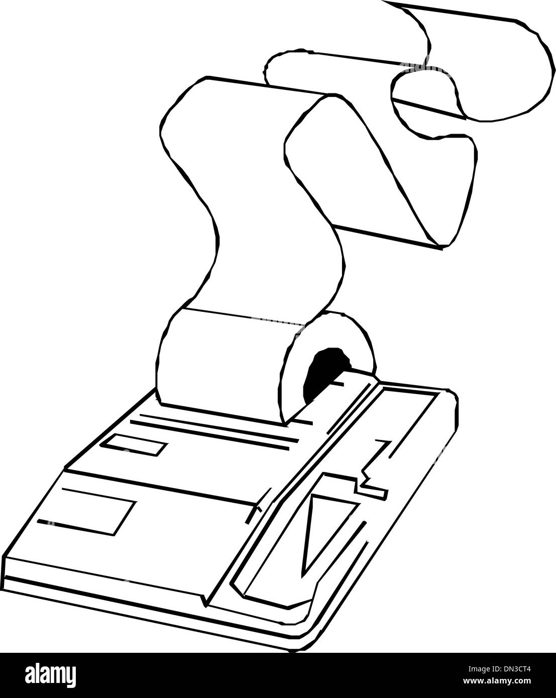 Electronic cash register Stock Vector Image & Art Alamy