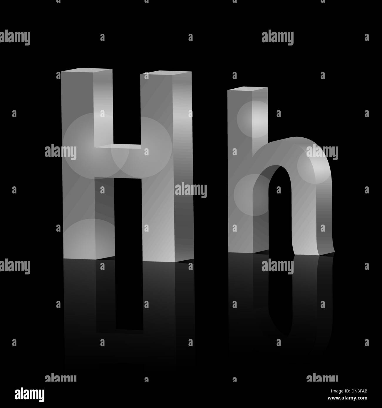 Badge word collection vector illustration Black and White Stock Photos