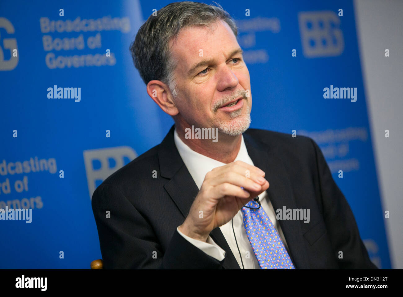Netflix CEO Reed Hastings Stock Photo Alamy