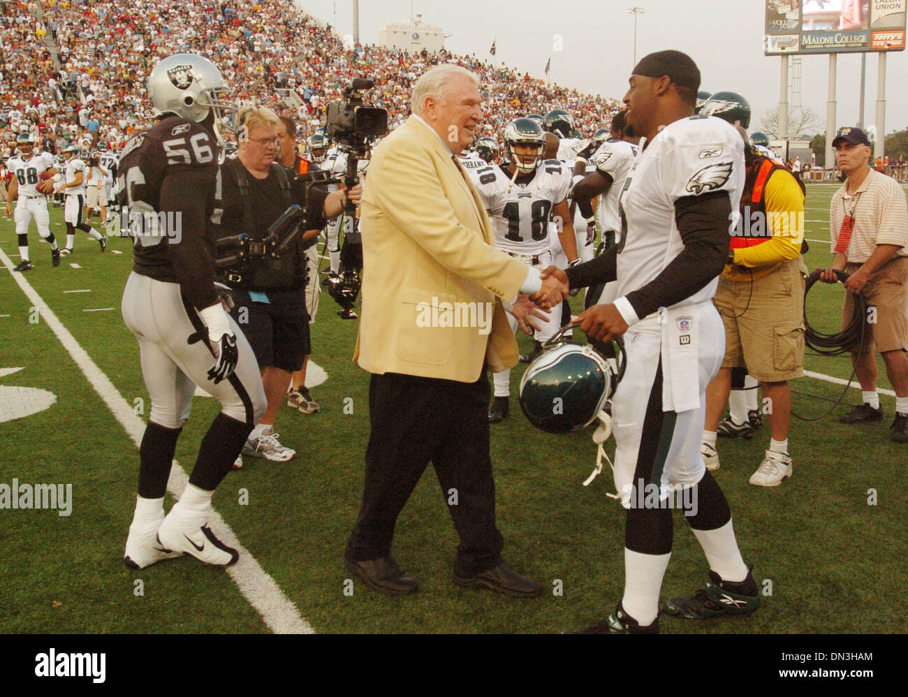 Oakland/L.A. Raiders H.Coach, John Madden. Madden started as the Eagles top  draft pick (2nd round, 1958) out…