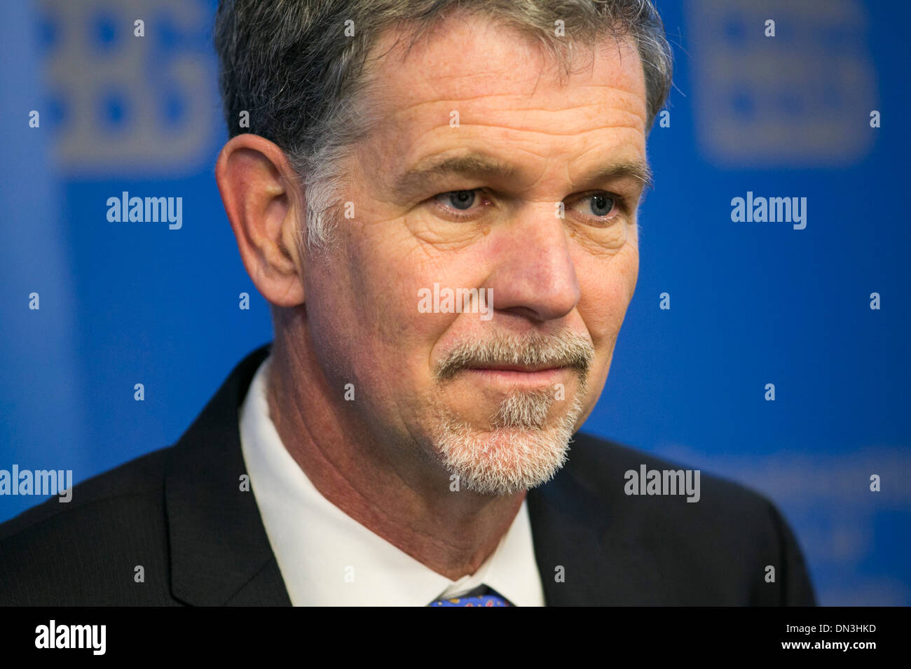 Netflix CEO Reed Hastings Stock Photo Alamy