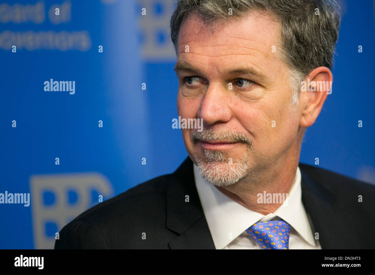 Netflix CEO Reed Hastings Stock Photo Alamy