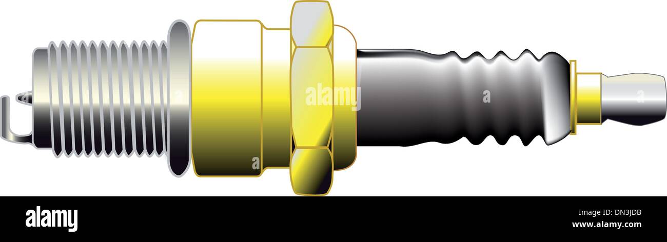 Spark Plug Stock Vector