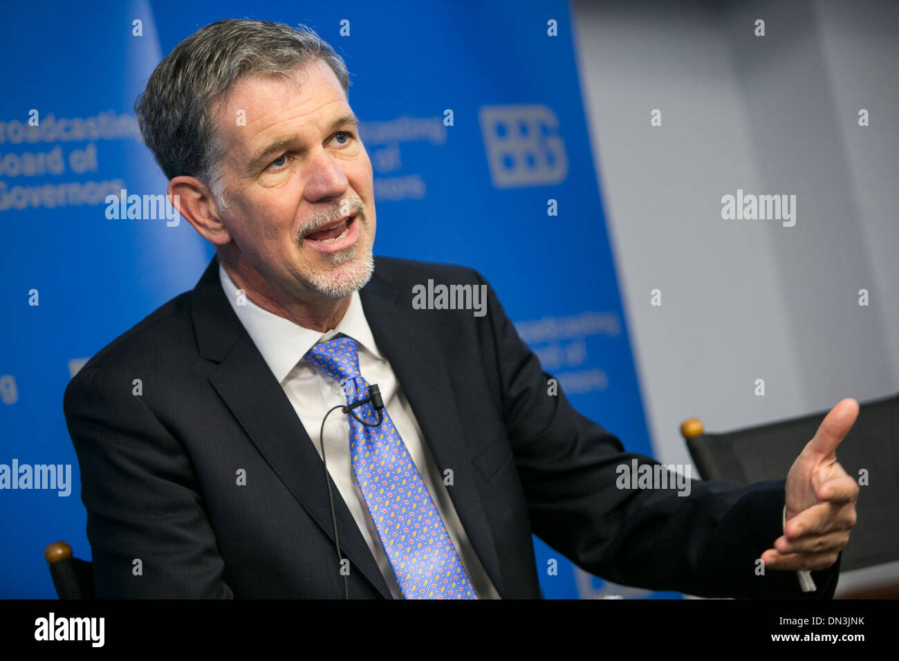 Netflix CEO Reed Hastings Stock Photo Alamy