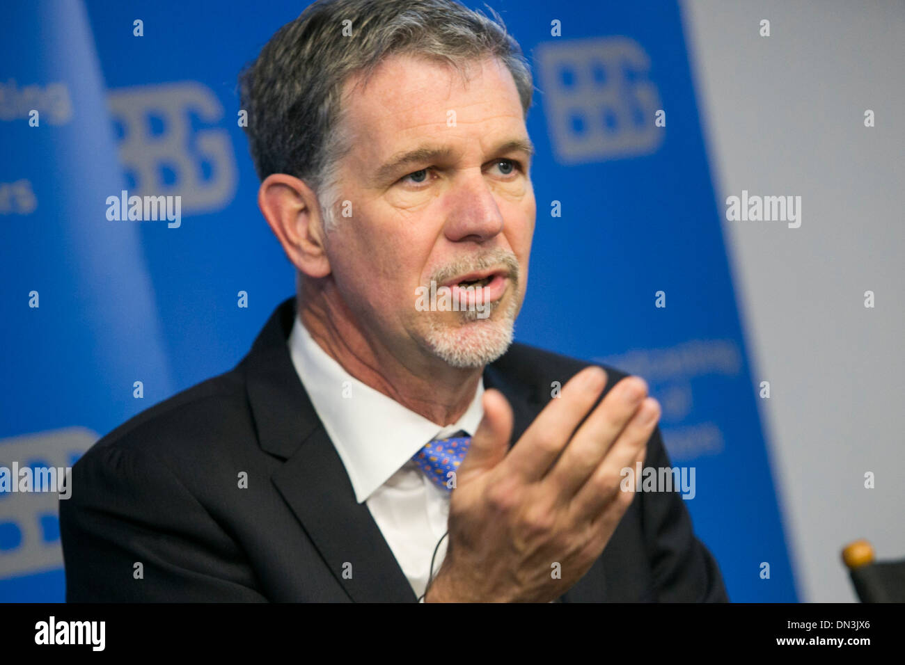 Netflix CEO Reed Hastings Stock Photo Alamy