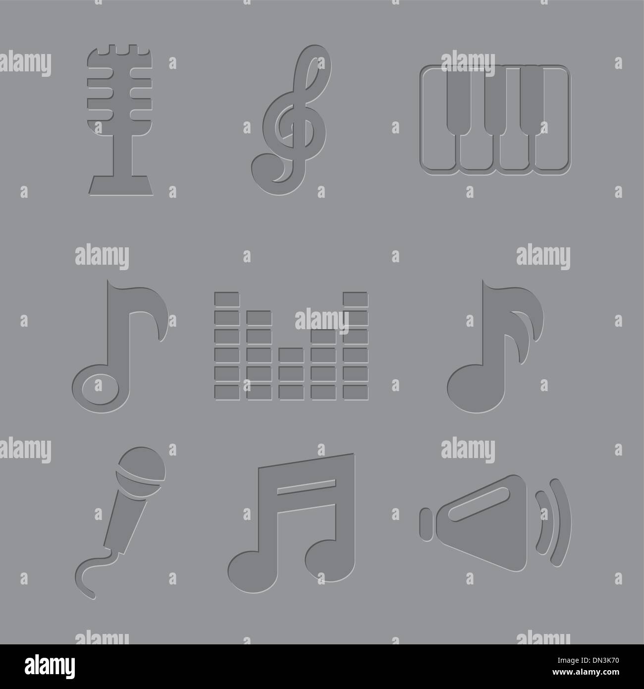 Music tools Stock Vector Images - Alamy