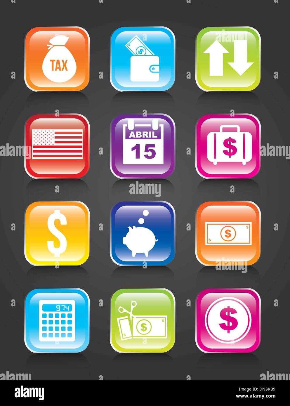 Tax buttons hi-res stock photography and images - Alamy