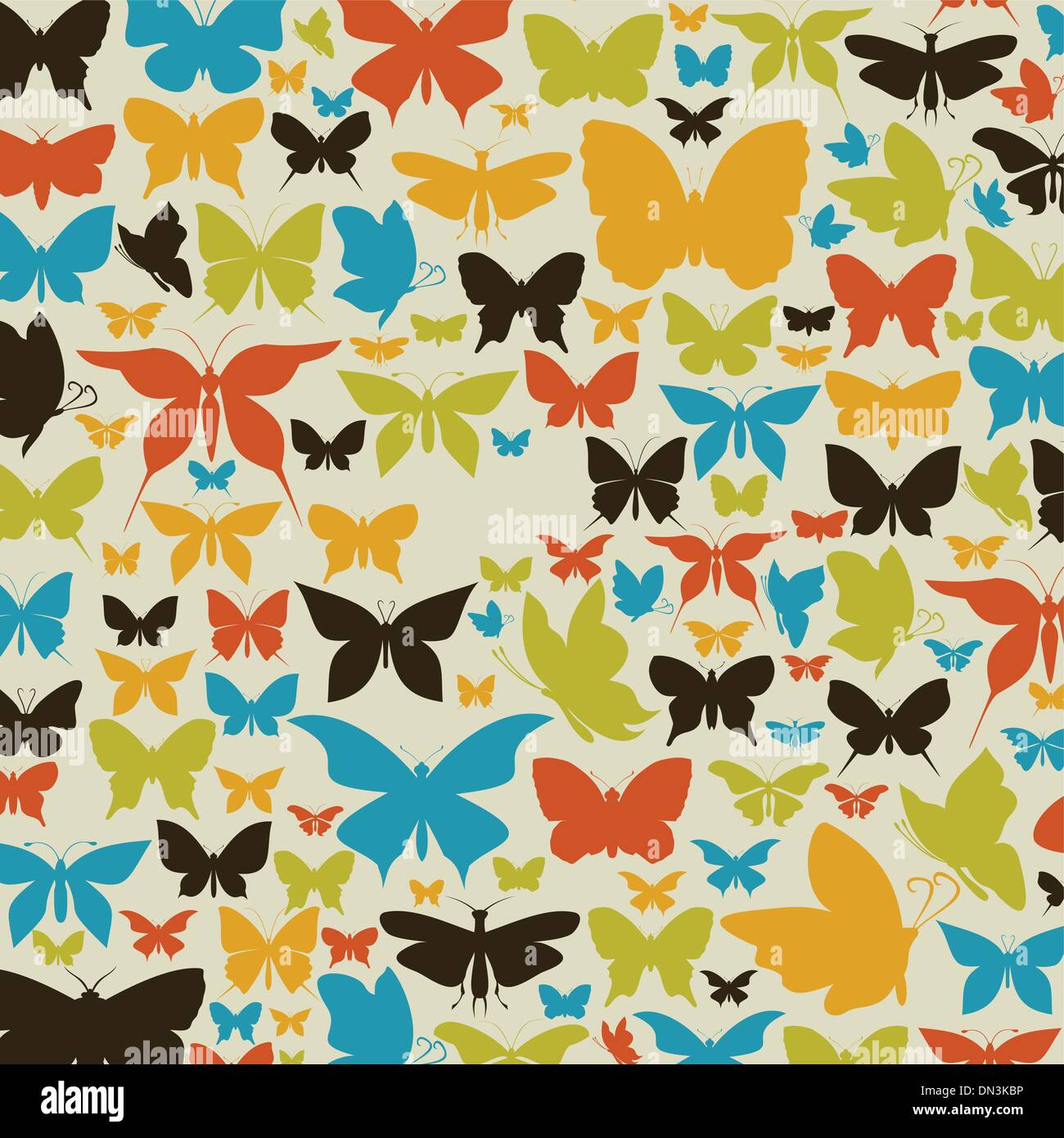 Background the butterfly2 Stock Vector Image & Art - Alamy