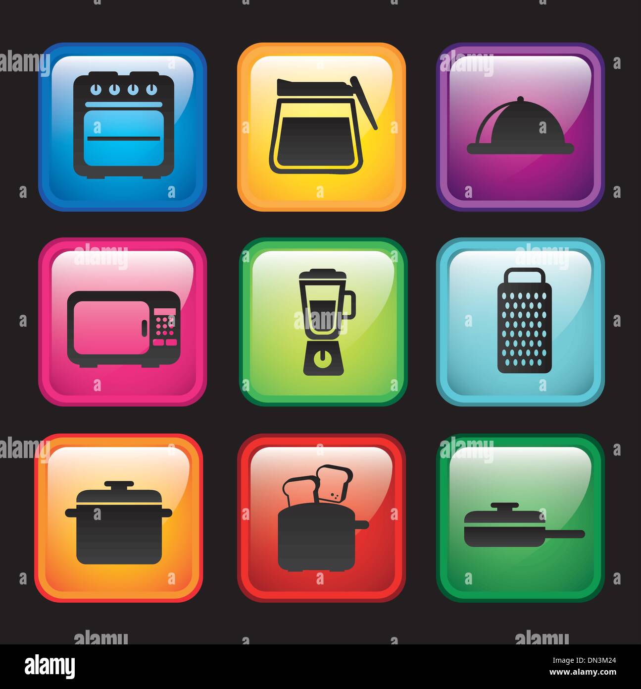 Kitchen chopper Stock Vector Images - Alamy