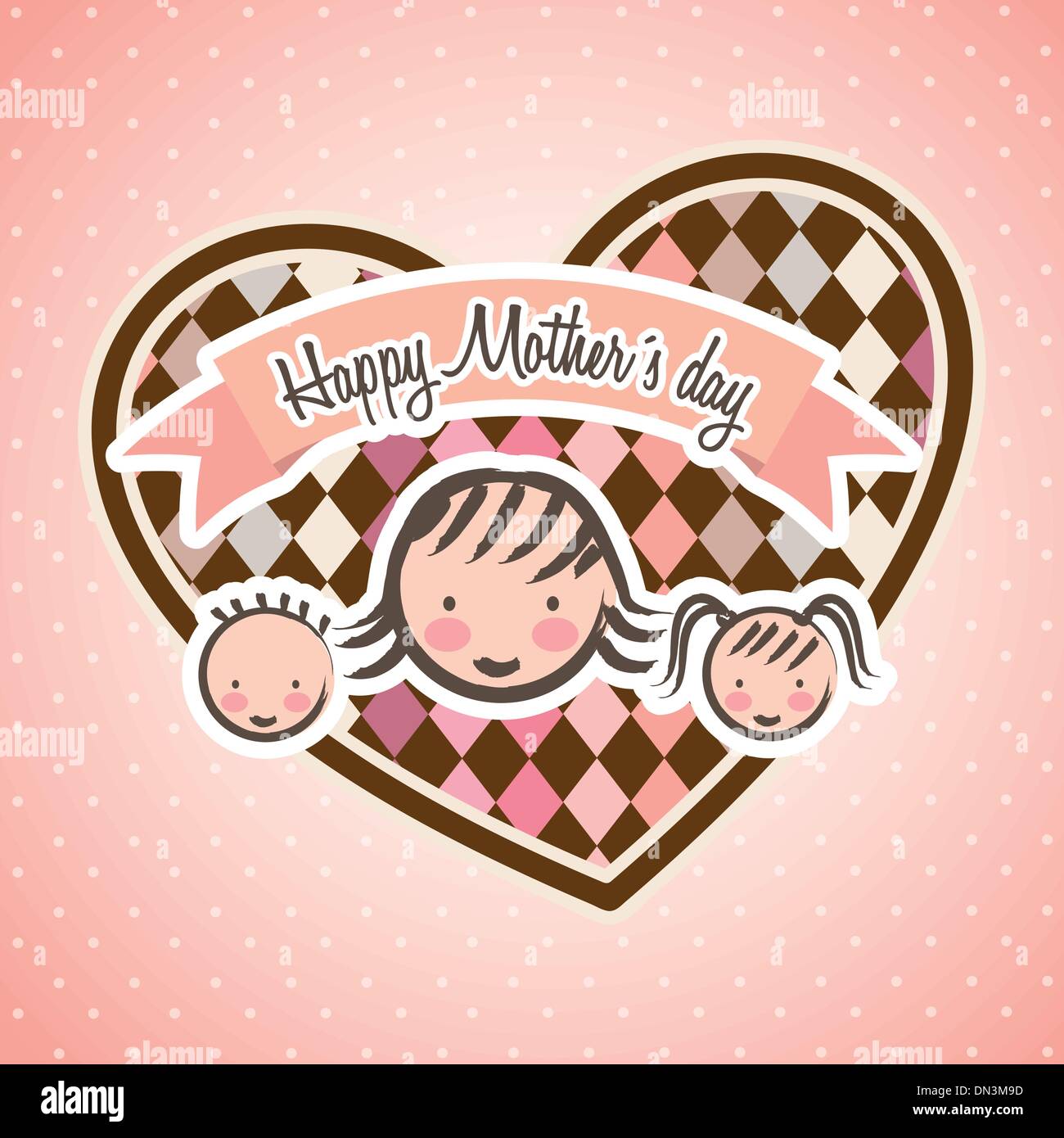happy mothers day Stock Vector Image & Art - Alamy