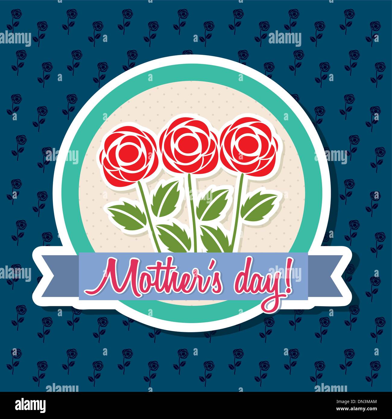 happy mothers day Stock Vector Image & Art - Alamy