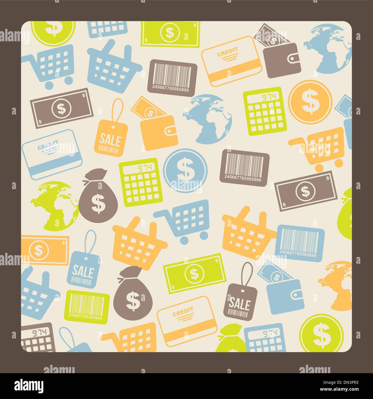 Cash support vintage Stock Vector Images - Alamy